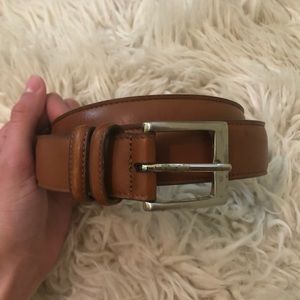 Allen Edmonds Brown Leather Belt